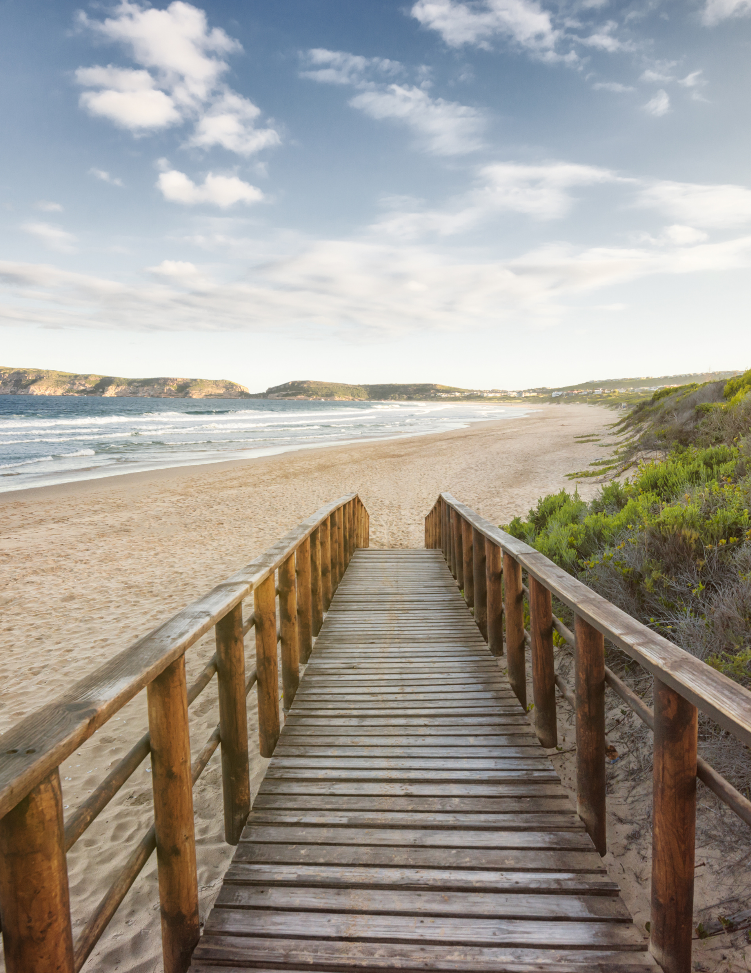 Robberg peninsula coastline in Knysna